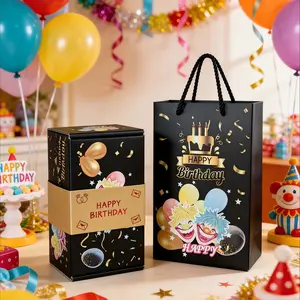 Surprise Birthday Box Gift, Creative Explosion Jumping Gift Box, Gift Box Set, DIY Gift for Girlfriend, Boyfriend, Son, Daughter, Trendy Gift Idea, Birthday Gifts