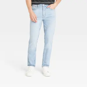 Men's Slim Fit Jeans - Goodfellow & Co Light Blue Denim 28x30