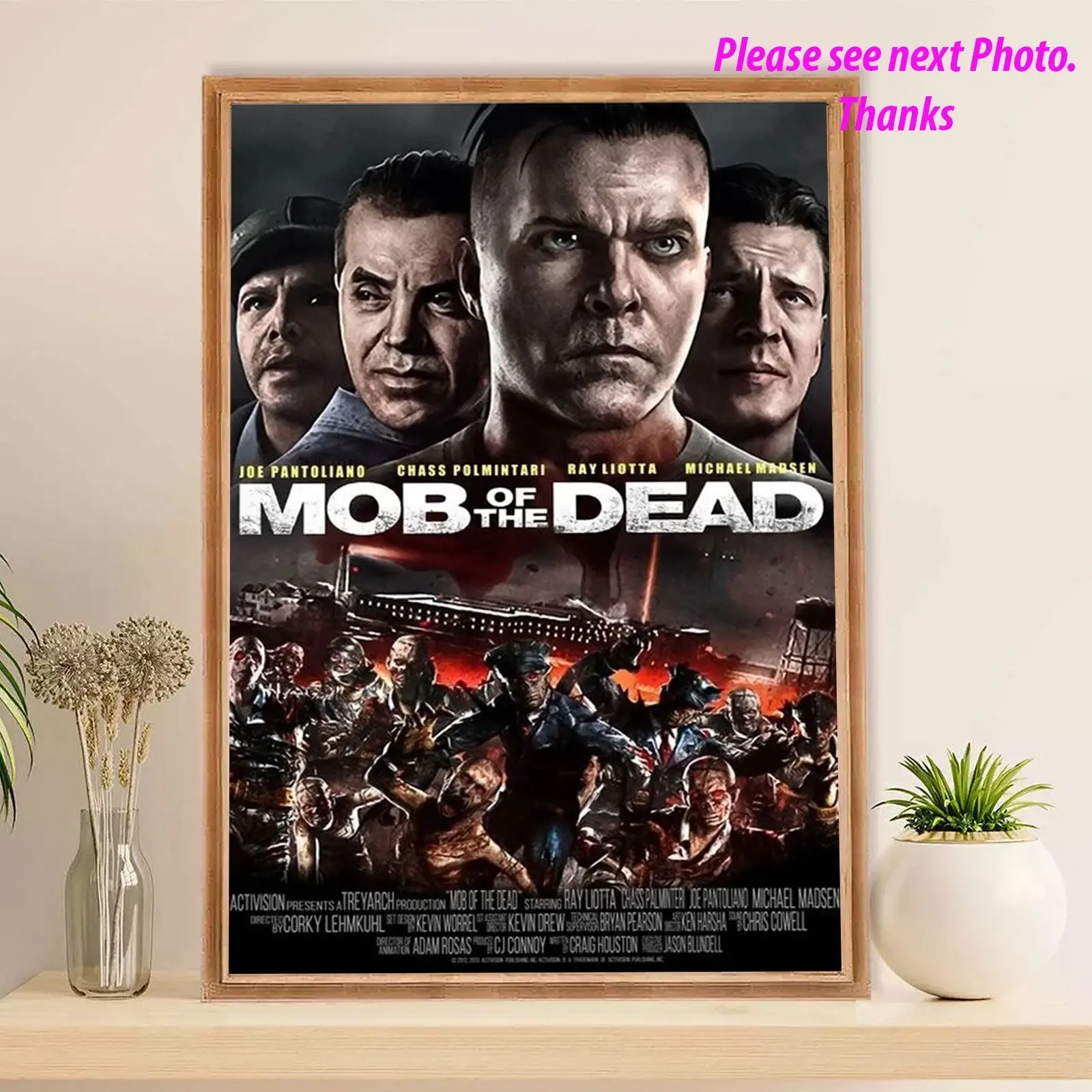 Mob of the Dead - Call of Duty Zombies Art Print, Video Game Poster, No Frame