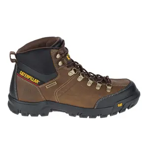 Caterpillar Mens Threshold Waterproof Electrical Soft Toe  Work/Duty - Black, Brown