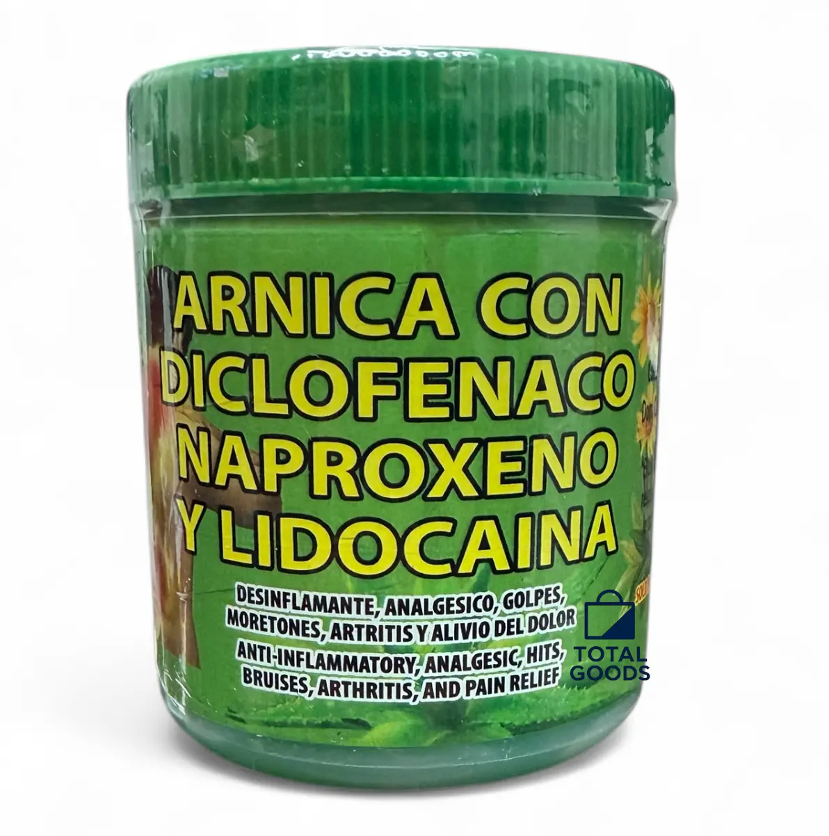 Arnica Body Balm Diclofenaco, Naproxeno and Lidocaina - 120g Full Body Massage & Care Product for Beauty & Personal Care