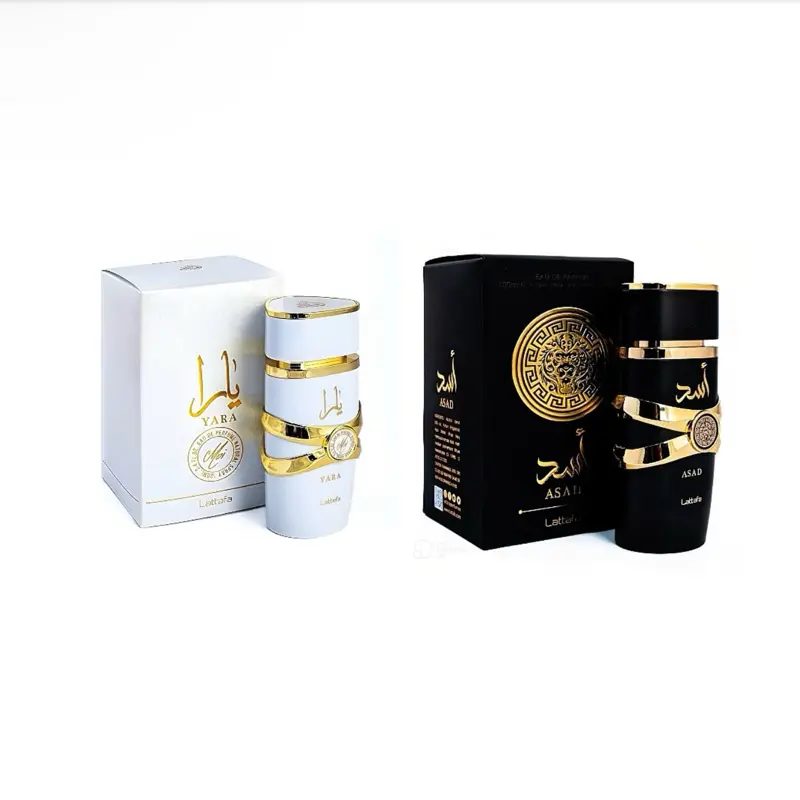 Lattafa Yara white + Lattafa Asad 3.4 fl.oz | Bundle | value bundle