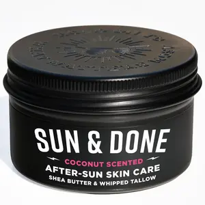 After Sun Body Butter Moisturizing Cream - Shea Butter & Whipped Tallow, Simple Ingredients, After Sun Lotion, Body Lotion, Coconut Oil, After Sun Care, After Sun Skin Care, 3.8oz