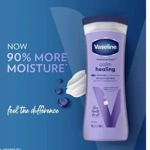 Vaseline Intensive Care Calm Healing Lotion for Dry, Hydrating Skin
