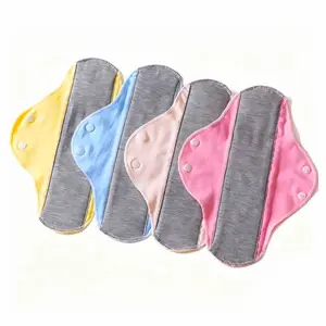 4pcs Leak-Proof & Waterproof Washable Incontinence Pads with Graphene Aseptic Technology for Elderly Care, Random Color