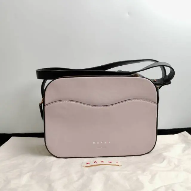 Pre-owned MARNI Leather Shoulder Bag D0701038012