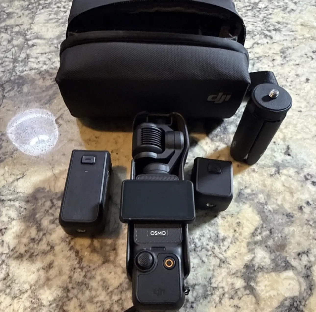 Brand new and original DJI Osmo Pocket 3 Creator Combo Handheld Camera and accessories