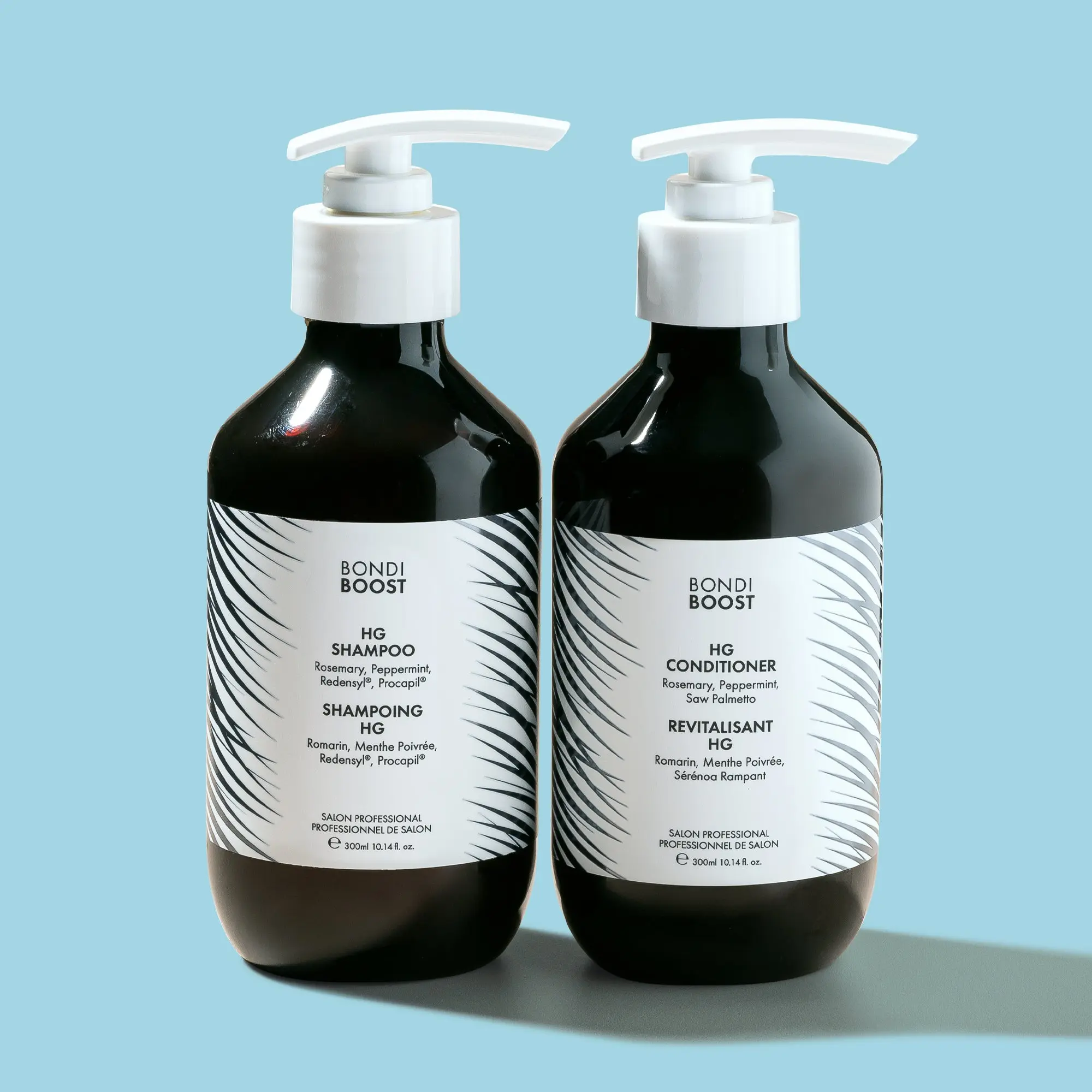 ANTI-THINNING SHAMPOO & CONDITIONER DUO - Hydrating, Soothing, Silicone-Free, Clean Formula with Rosemary & Saw Palmetto for Fuller Hair
