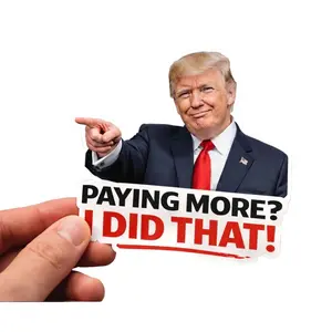 2026 Trump I Did That Stickers, Gas Price Decal, Meme Ant!!!!!!!!!!!-Trump & Eclipse Stickers