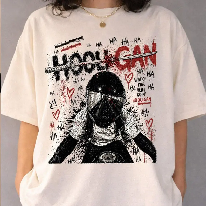 Hooligan Rider Shirt, K-pop Arirang Street Style Gang Graphic Tee, Army Fan Gift, World Tour 2026, Gift for Music Lover, Merch For Army