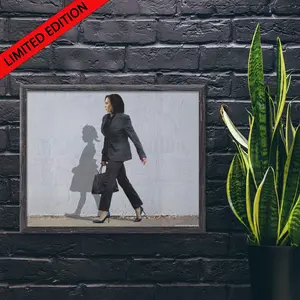 Official "That Little Girl Was Me" Print, Kamala Harris, Ruby Bridges, Ruby Bridges, Liberal, Women's Rights, President, Election, Democracy, POTUS