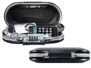 212 MAIN Master Lock 5900D Personal Safe, Portable Size for Sports & Outdoor, Sailing Use, Secures Locks Items