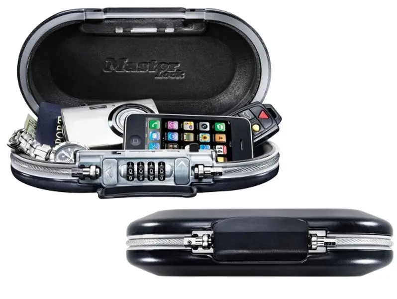 212 MAIN Master Lock 5900D Personal Safe, Portable Size for Sports & Outdoor, Sailing Use, Secures Locks Items