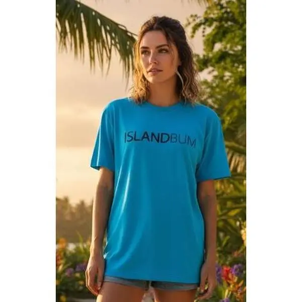 Sublimation - UPF 50 Performance Short Sleeve - Columbia Blue