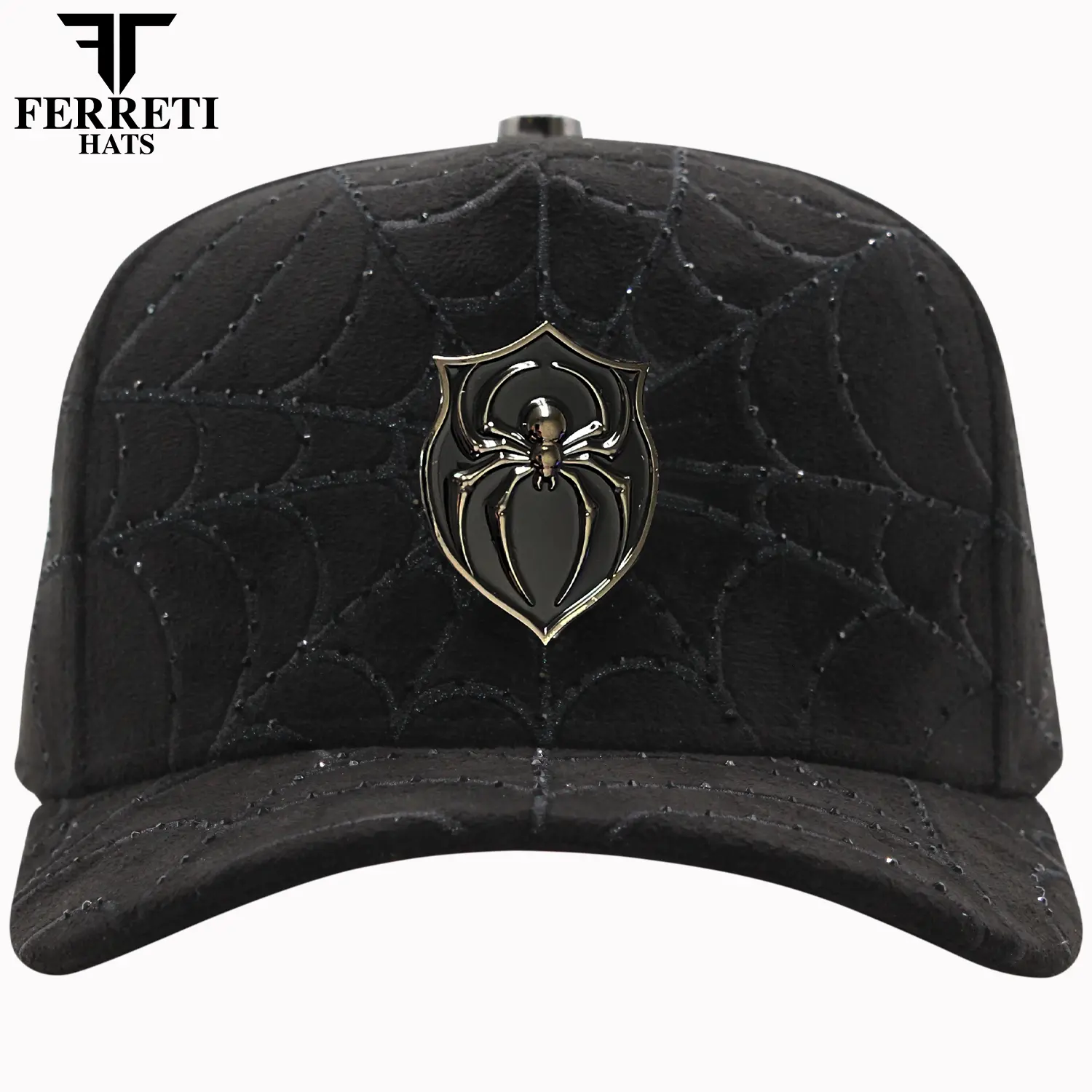FERRETI HATS PREMIUM FT154 Araña Gamuza Baseball cap For Men