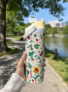 NEW RELEASE 2026 Owala Mother's Day Garden Color Drop 30oz Freesip Sway - Suitable For Daily Use With 24-hour insulation - Best Gift For Her