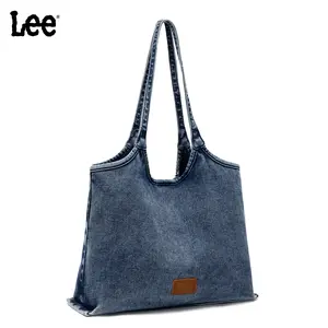 Lee Denim Shoulder Bag, casual shoulder bag/tote bag, suitable for work, travel, and shopping. A perfect gift for your girlfriend, mother, wife, or best friend.