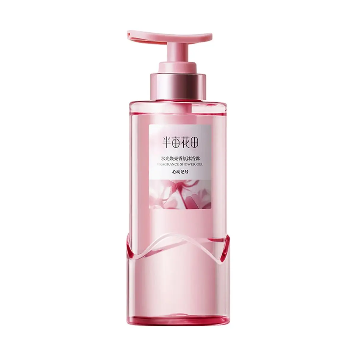 LITTLE DREAM GARDEN Rose Scented Shower Gel - 12H Long Lasting Fragrance, Hydrating & Moisturizing Body Wash with Pure Dew Essence, 300g