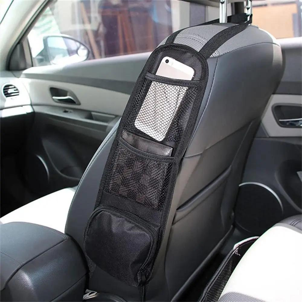 Car Seat Back Side Hanging Bag, Multifunctional Car Seat Back Storage Bag, Universal Car Interior Accessories for Car Stowing & Tidying