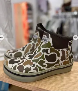 Rubber Deck Boot - Vintage Camo