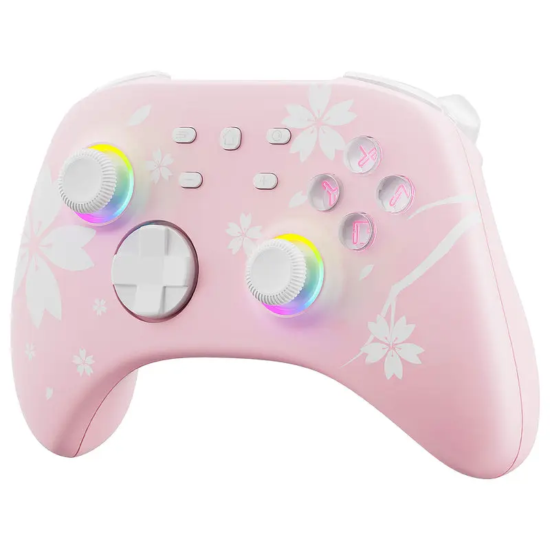 Mytrix Wireless Pro Controller with Hall Effect Joysticks/Hall Trigger (No Drift), Compatible with Nintendo Switch, Windows PC, iOS, Android, and Steam/Steam Deck