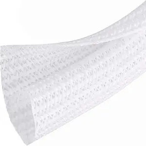 10ft - 1/2 inch Cord Protector Cable Sleeve Split Wire Loom Tubing for Power Audio USB Cable, Management TV Computer, Protectors from Pets Chewing, Black