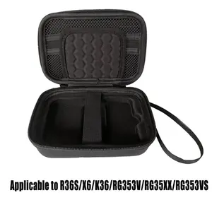 Retro Handheld Game Console Storage Case (Case Only), Handheld Game Console Storage Holder Organizer, Android Game Console Carrying Bag Compatible with RG353V/ RG35XX/RG353VS, Travel Storage