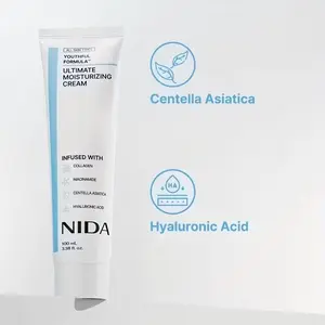 Moisturizing Face Cream - Contains Hyaluronic Acid for Deep Hydration | Suitable for Dry and Sensitive Skin | 100ml