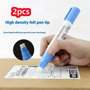 Privacy Protection Thermal Paper Eraser Set, Pen Tip With Eraser, Credit Card Info Cleaner Tool, Ideal for Bank Cards & Shipping Labels