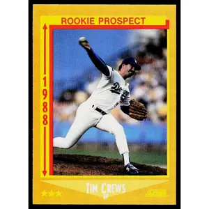 Tim Crews 1988 Score #641 RC Los Angeles Dodgers