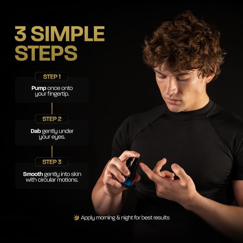 BASED Under Eye Elixir | Brightens, De-Puffs & Revitalizes Under Eyes | Simple, Effective, BASED