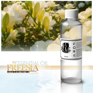 120MLFreesia Essential Oil, Reed Diffuser Refill Liquid, Long-Lasting Scent for Humidifiers, Home Bedroom Living Room Toilet