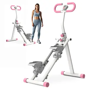 Stair Stepper for Home Exercise Vertical Climber Exercise Machine LCD Display 330LBS Capacity Adjustable Handlebars and Pedals Perfect for Home and Office Workouts