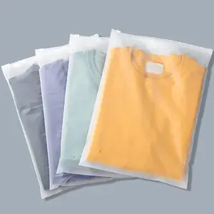 100Pcs T Shirt Bags for Small Business 10x13 inch Thick Frosted Zipper Bags for Clothes, Swimsuit Storage with Zipper for Shirt Packaging Clothing Packaging - No Vent Holes - Home Improvement.