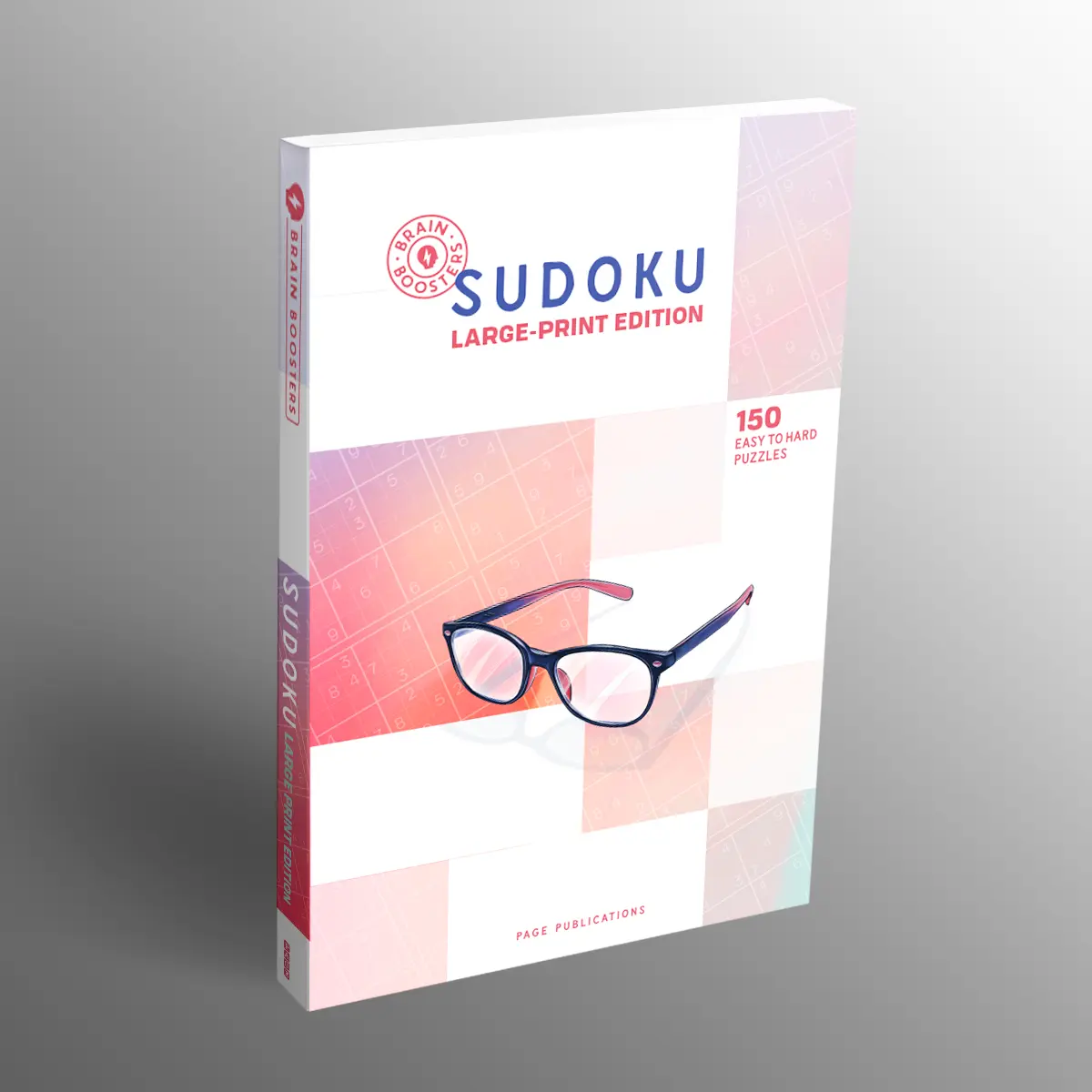 Large-Print Sudoku Puzzle Book - Wide Margins, High Contrast, Beginner Brain Booster for Memory & Logic Skill Improvement, Relaxing Cognitive Activity for Seniors, Brain Boosters