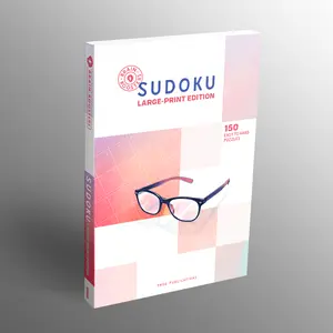 Large-Print Sudoku Puzzle Book with Wide Margins - Beginner Brain Booster for Cognitive Skill Enhancement, Ideal for Activities