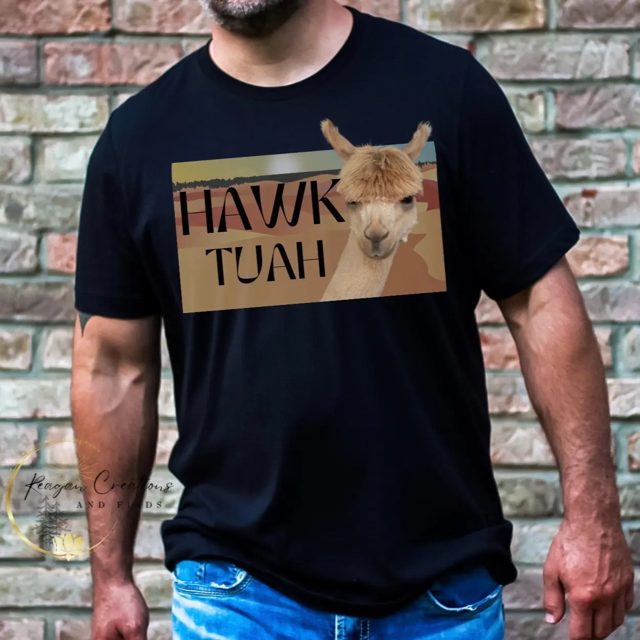 Hawk Tuah Tshirt Handmade Trending Top T-Shirt Streetwear Round Neck Crewneck