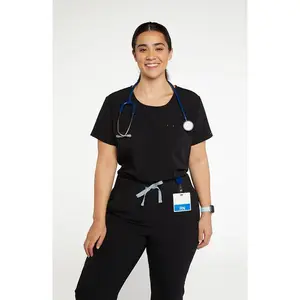 Chelsea Crew Neck 2-Pocket CORE Scrub Top Womenswear Tshirt