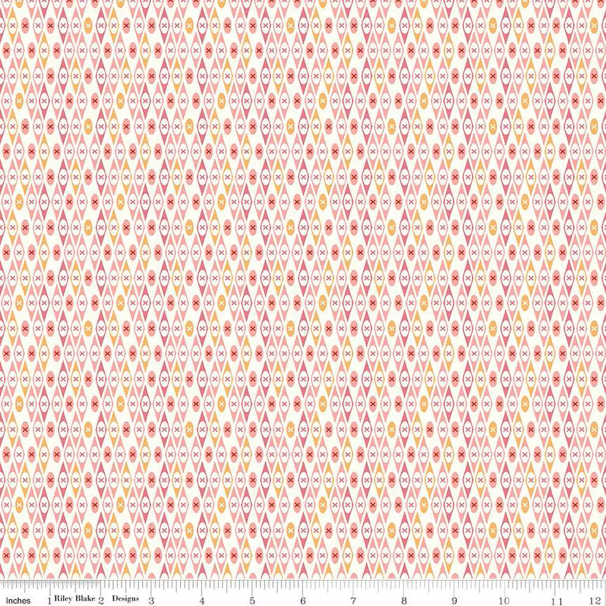 Fabric Riley Blake Pink Edith Bee Vintage by the Quarter Yard C13084-PINK