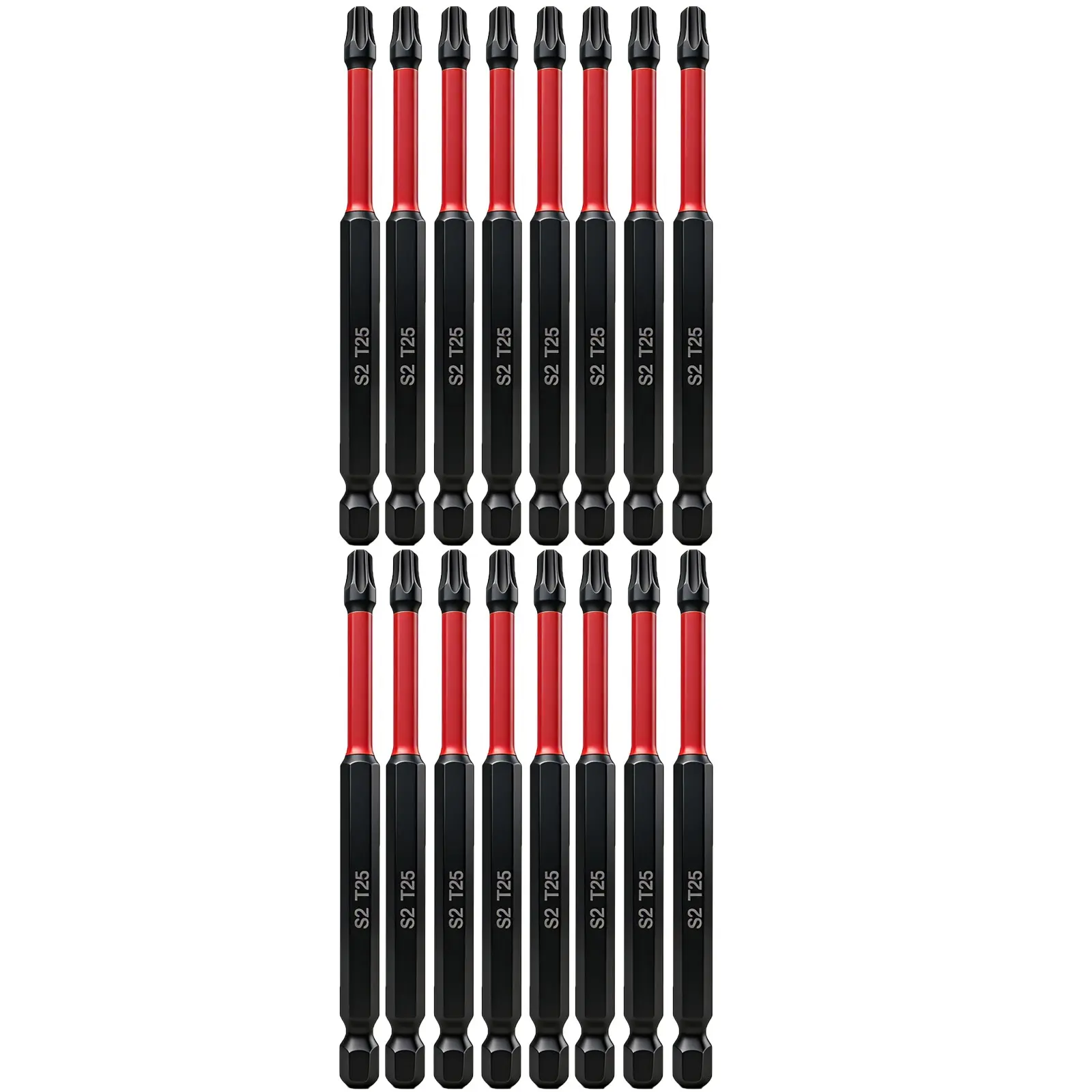 16-Piece T25 Star Magnetic Screwdriver Set with Strong Magnetism, S2 Alloy Material, Dedicated for Electric Screwdrivers Tools, High Magnetic Screwdriver, DIY Screwdriver