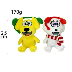 Sitting Tyler and Snowi Snuggle Bundle Plush Game Peripherials Anime Cute Toy Soft Figure Animals Dolls Collection Gifts Sprunki