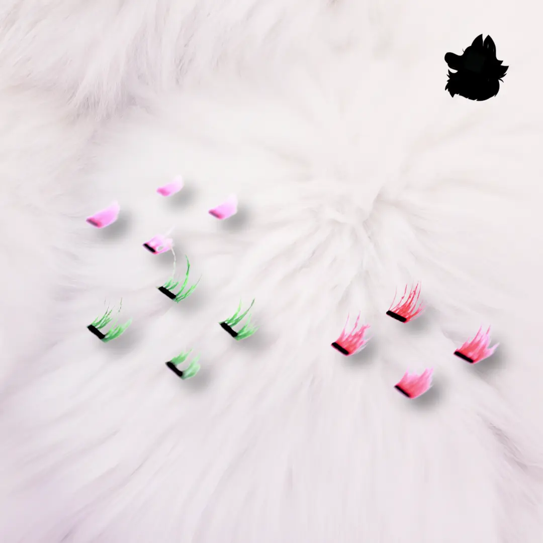 Colored Magnetic Lash Anchors to Customize Lash Strip Look