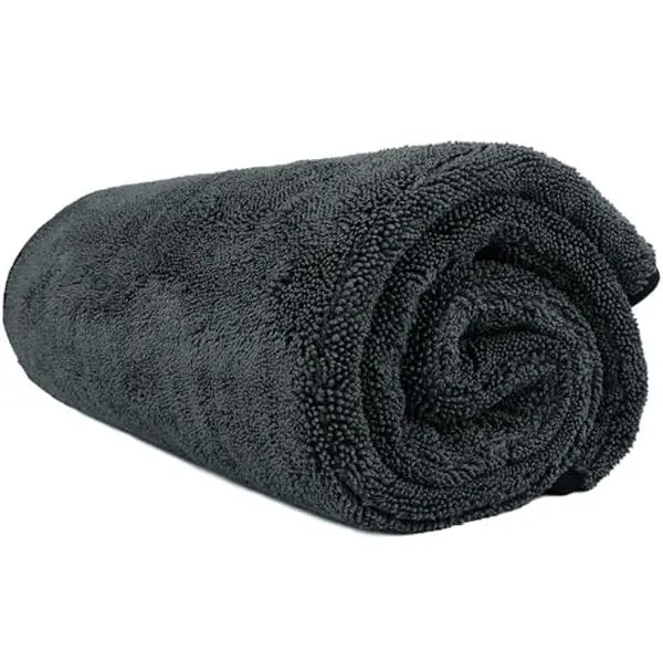 Car Wash Microfiber Towel, 24"x36" Extra Large 1400 GSM Twisted Loop, Super Absorbent Microfiber for Drying Cars & Trucks, Scratch-Resistant, Streak & Water Spot-Free, Maximum Coverage Cleaning Cloth