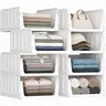 Lifewit Large Stackable Closet Organizers & Storage Bins for Clothes, Sweaters & Pants, Space-Saving Shelf Organizers for Bedroom, Dorm, RV & Pantry