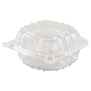 Dart ClearSeal Hinged-Lid Plastic Containers