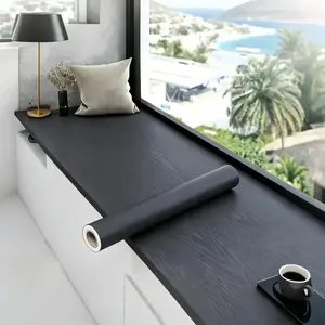 Sticky Plastic Roll, Peel & Stick Self Adhesive Wallpapers, Wooden Effect Vinyl Wraps for Kitchen Counters, Cupboards, Bathrooms