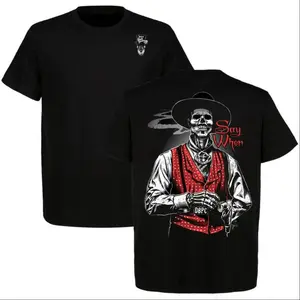 Doc Holliday Say When Old West Death Dealers Collection Tombstone Ghost Town Zombie T-Shirt, Cowboy Shirt, Full Color, Full Size