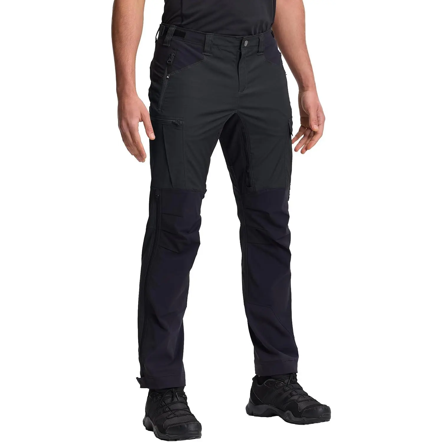 Men's Ventilated Hiking Pants – Cordura Reinforced Durable Stretch Trail Pants for Mountain Trekking Climbing