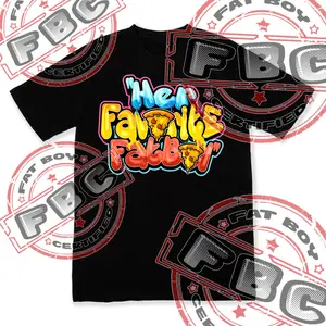 Her favorite Fatboy Pizza Big And Tall T-shirt