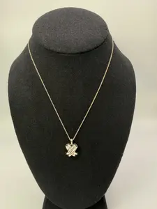 Pre-owned Tiffany & Co. Paloma Picasso 3D X Pendant Necklace